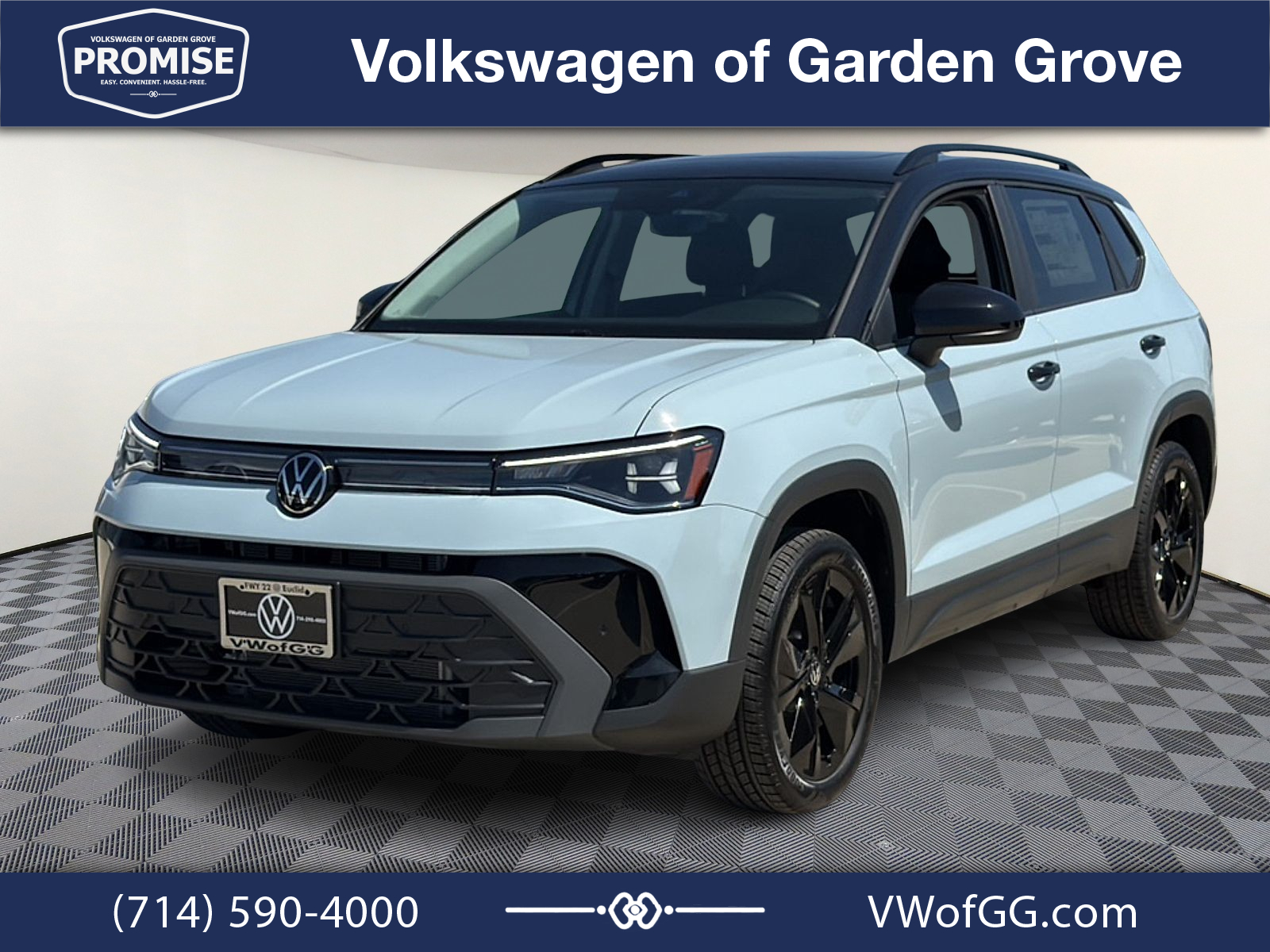 New 2027 Volkswagen Taos 1.5T SE Black SUV