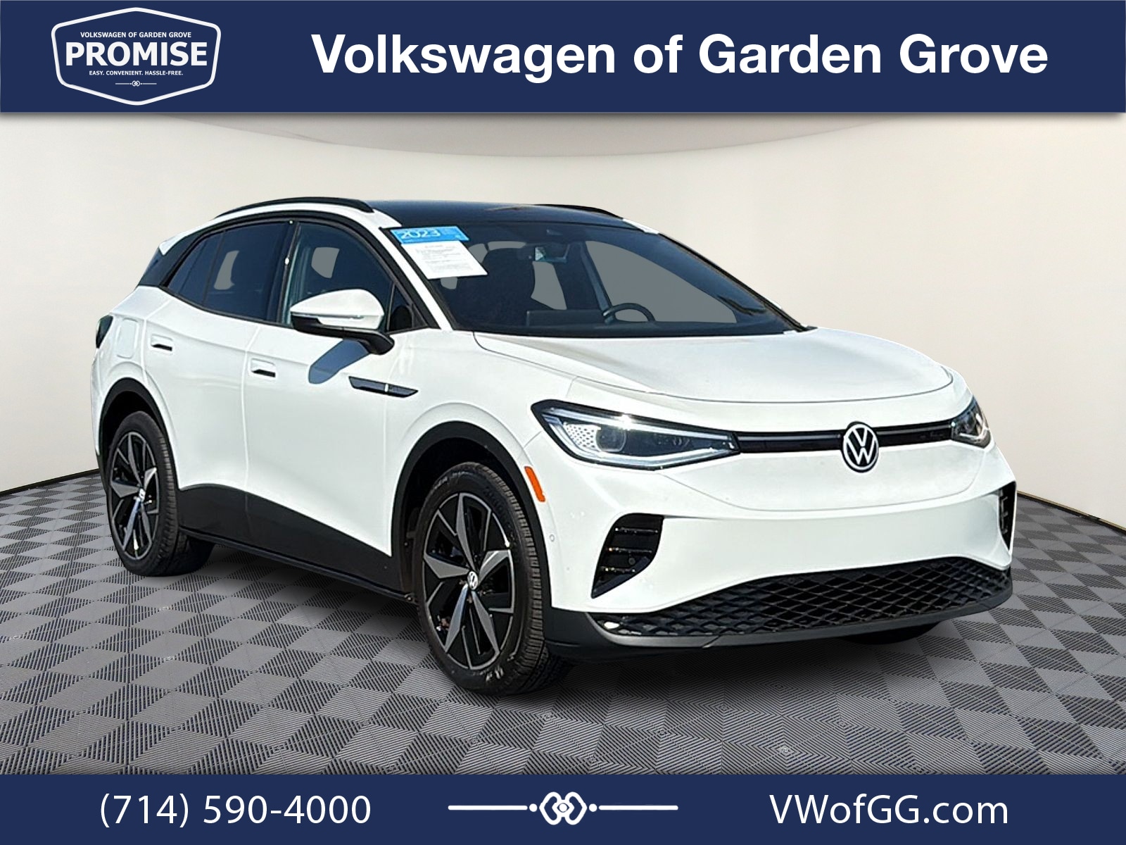 Certified 2023 Volkswagen ID.4 PRO S with VIN 1V2VMPE85PC031768 for sale in Garden Grove, CA