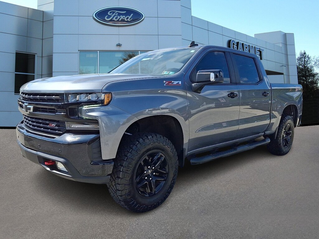 Certified 2021 Chevrolet Silverado 1500 4WD Crew Cab Short Bed LT Trail Boss PU