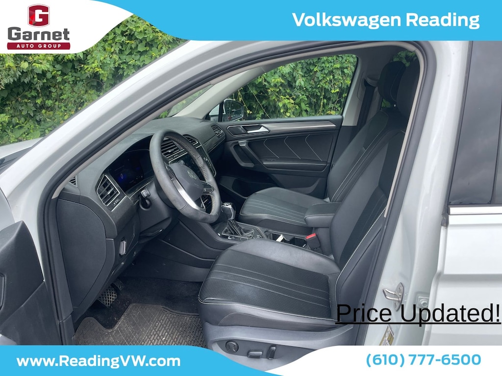 Certified 2022 Volkswagen Tiguan 2.0T SE R-Line Black SUV