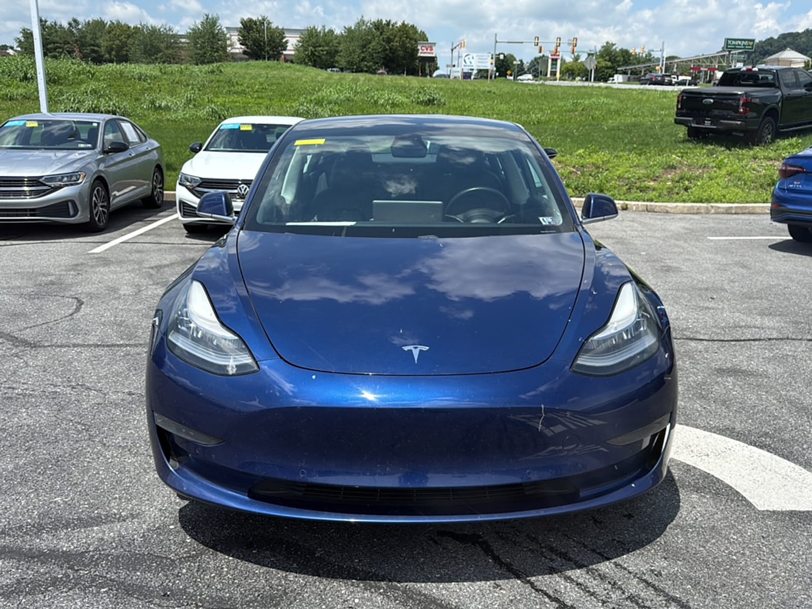 Used 2020 Tesla Model 3 Base with VIN 5YJ3E1EA7LF783832 for sale in Leesport, PA