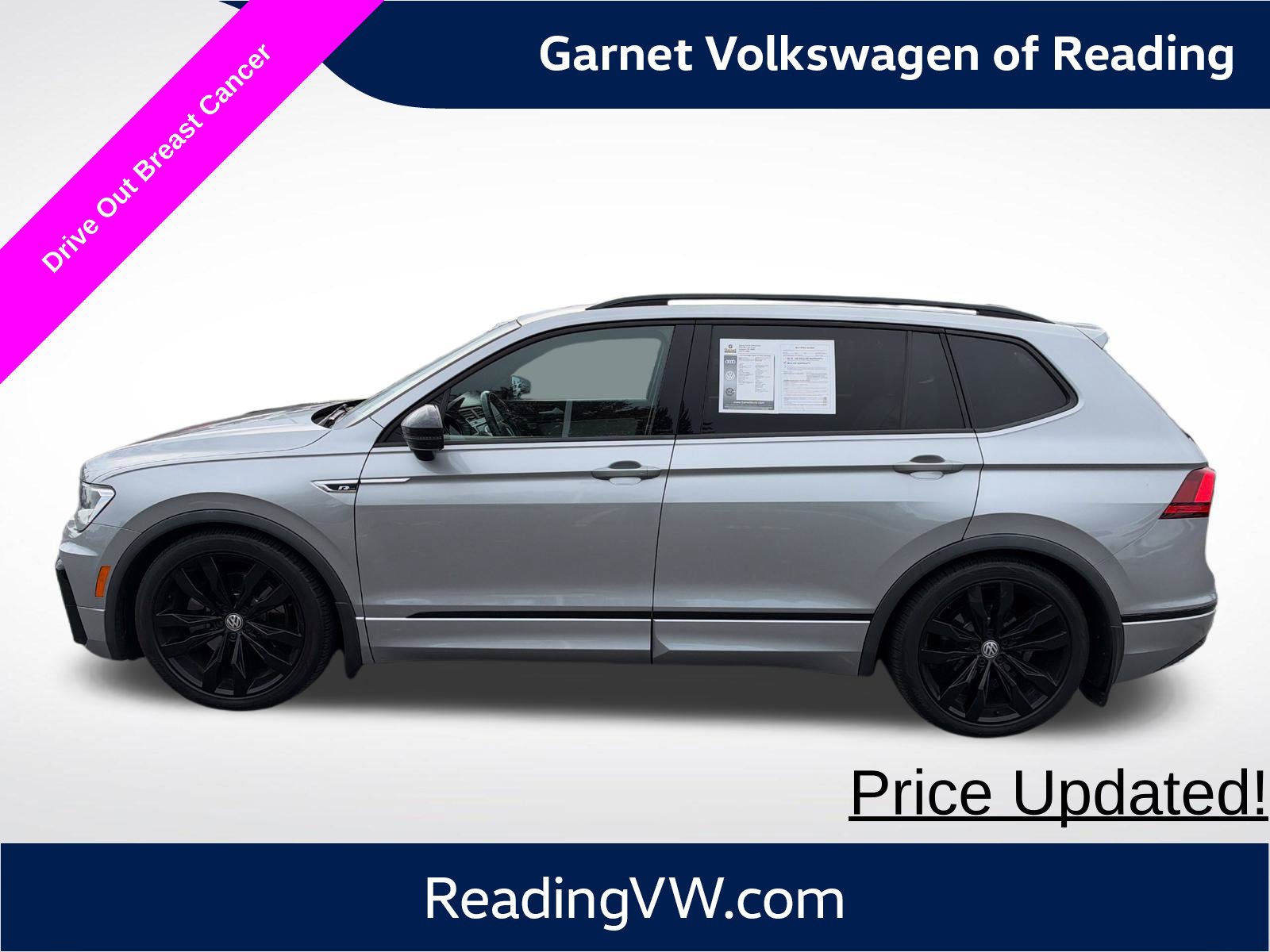Used 2021 Volkswagen Tiguan SE R-LINE BLACK with VIN 3VV2B7AX5MM152268 for sale in Leesport, PA