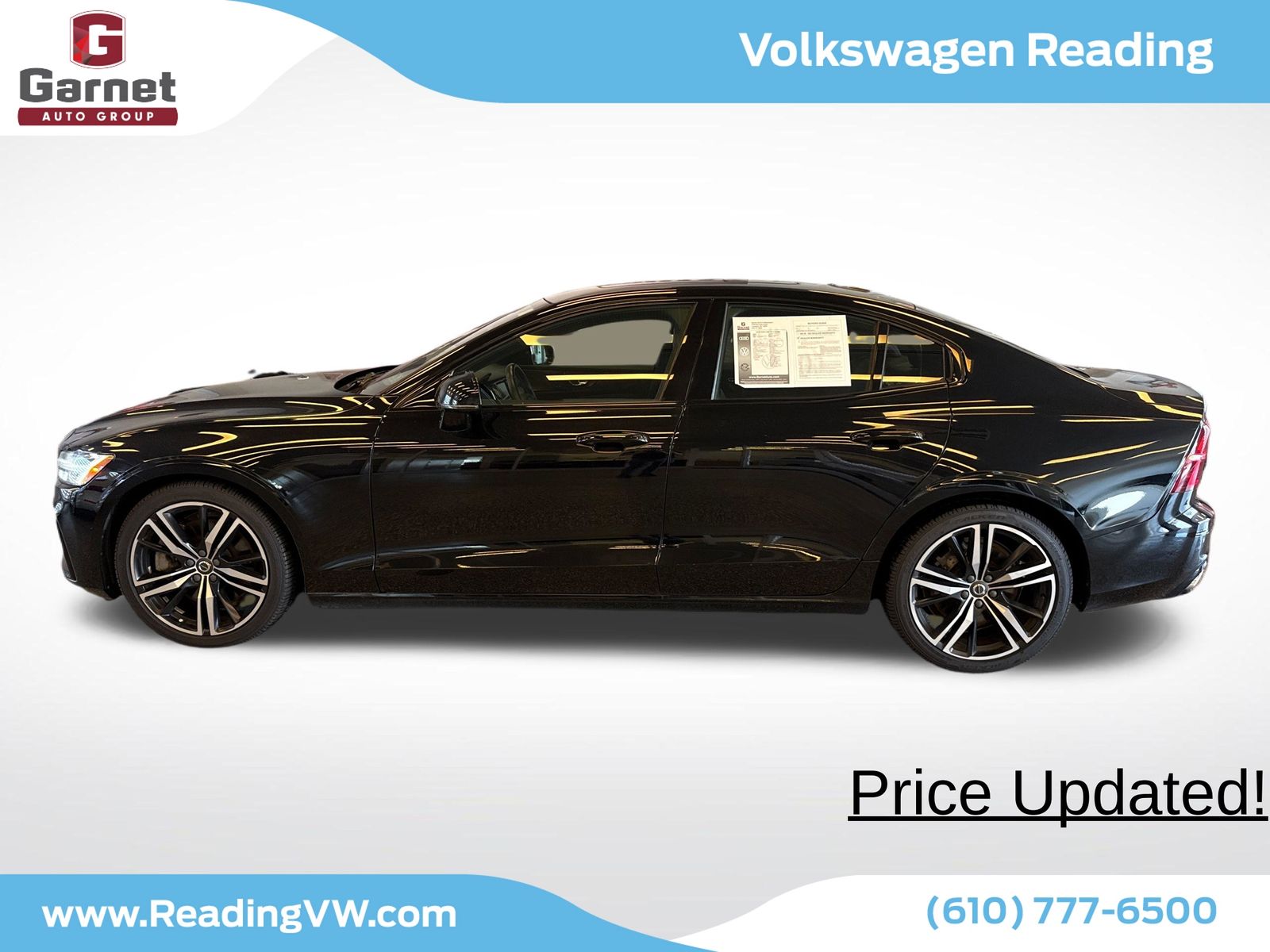 Used 2019 Volvo S60 R-Design with VIN 7JRA22TM0KG013321 for sale in Leesport, PA
