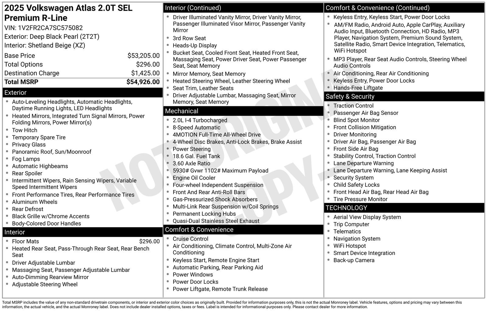 2025 Volkswagen Atlas SUV 
