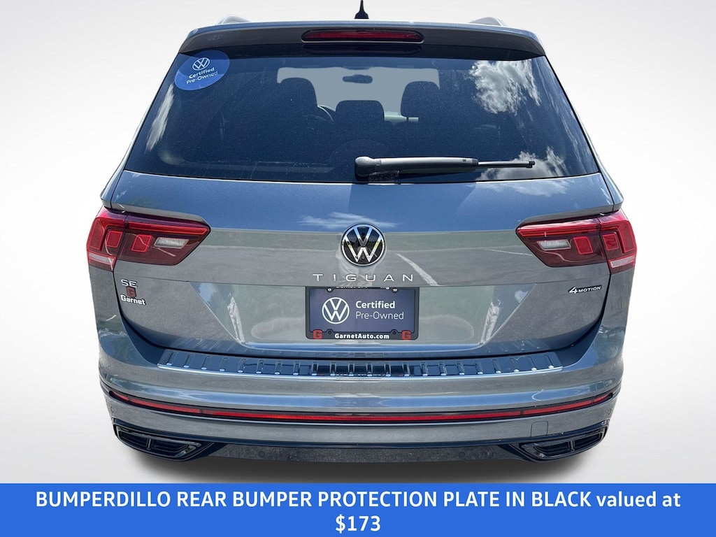 Certified 2023 Volkswagen Tiguan 2.0T SE R-Line Black SUV