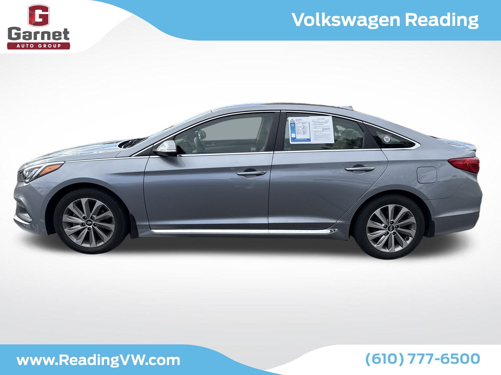 Used 2015 Hyundai Sonata Sport with VIN 5NPE34AFXFH123596 for sale in Leesport, PA