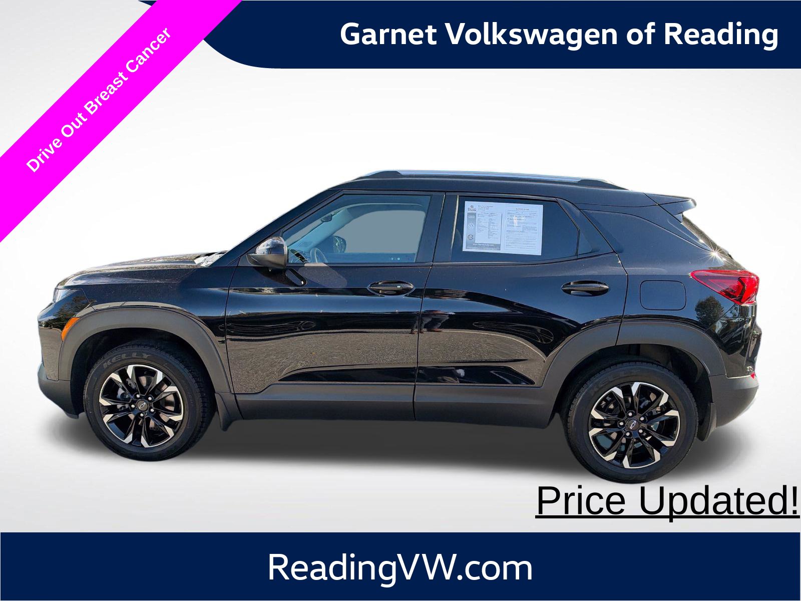 Used 2021 Chevrolet Trailblazer LT with VIN KL79MRSL0MB109458 for sale in Leesport, PA