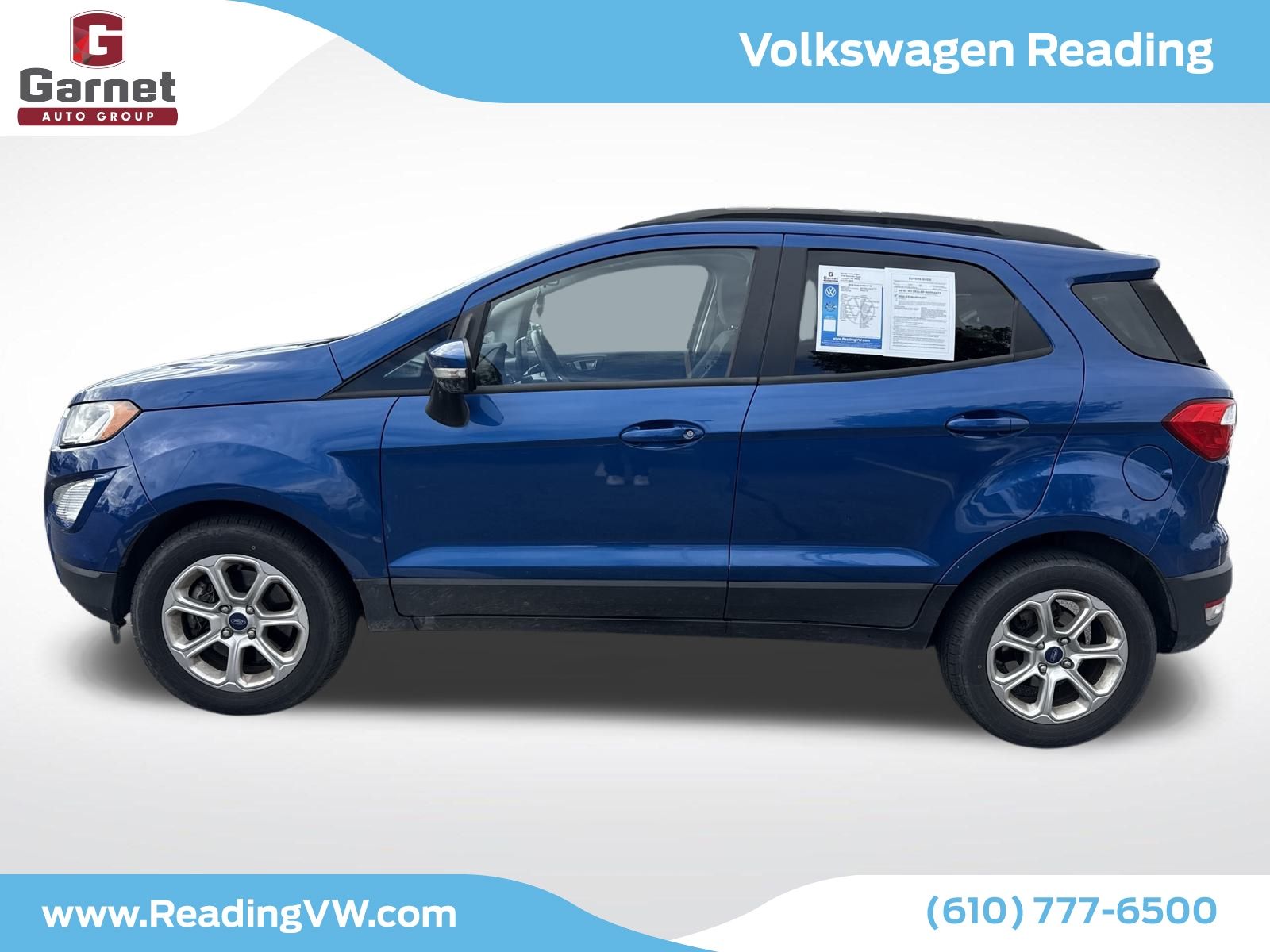 Used 2020 Ford Ecosport SE with VIN MAJ3S2GEXLC337840 for sale in Leesport, PA