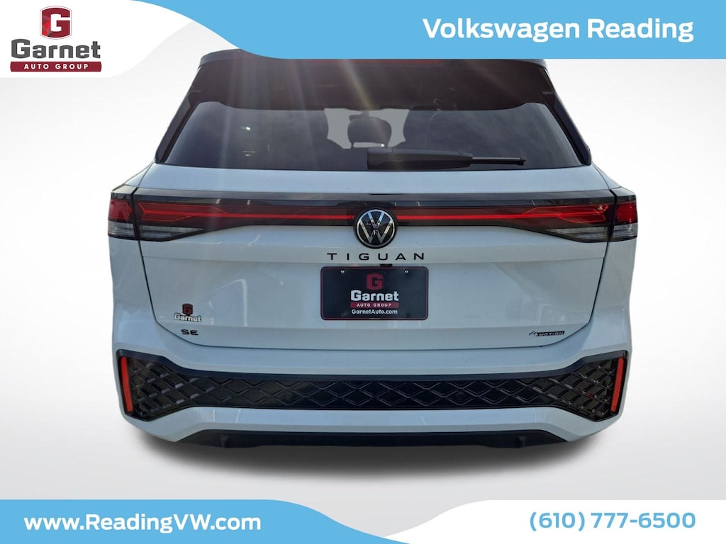 New 2026 Volkswagen Tiguan 2.0T SE R-Line Black SUV