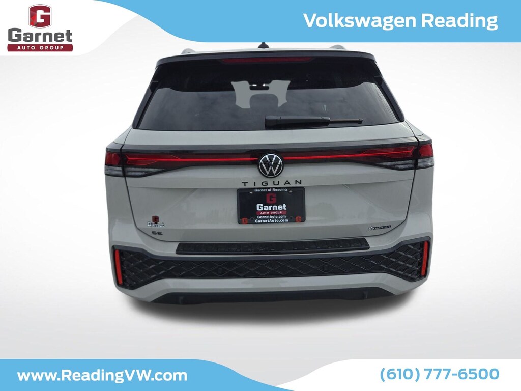 New 2026 Volkswagen Tiguan 2.0T SE R-Line Black SUV