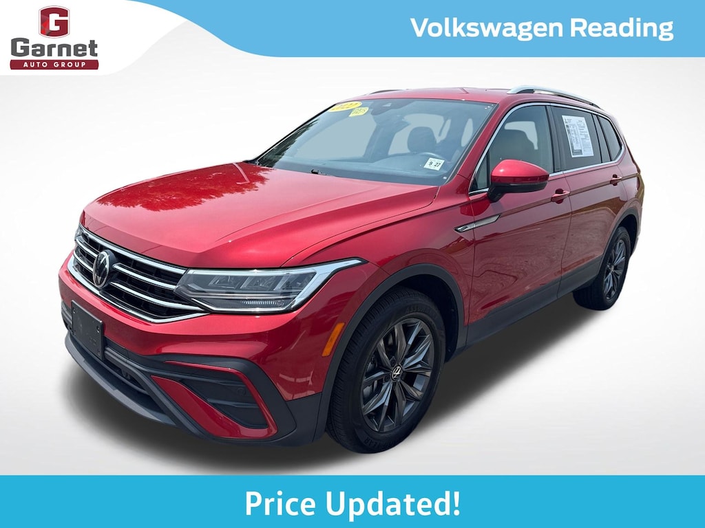 Certified 2022 Volkswagen Tiguan 2.0T SE SUV
