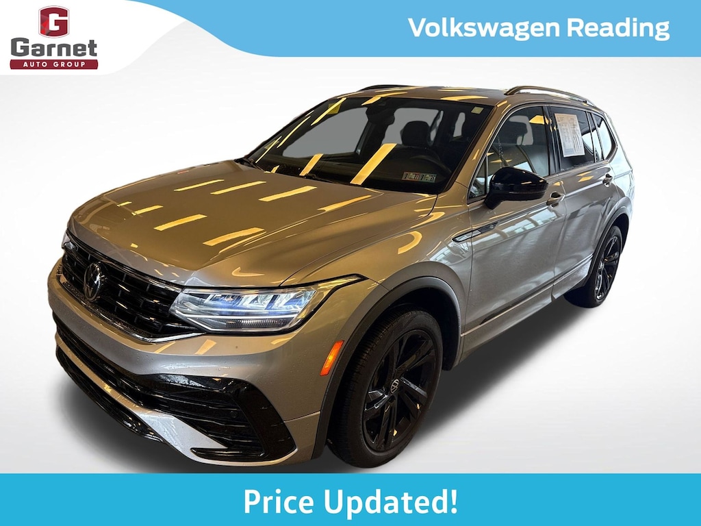 Certified 2024 Volkswagen Tiguan 2.0T SE R-Line Black SUV