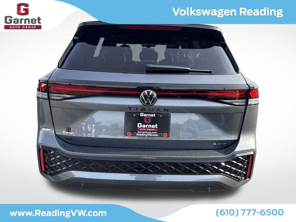 New 2026 Volkswagen Tiguan 2.0T SE R-Line Black SUV