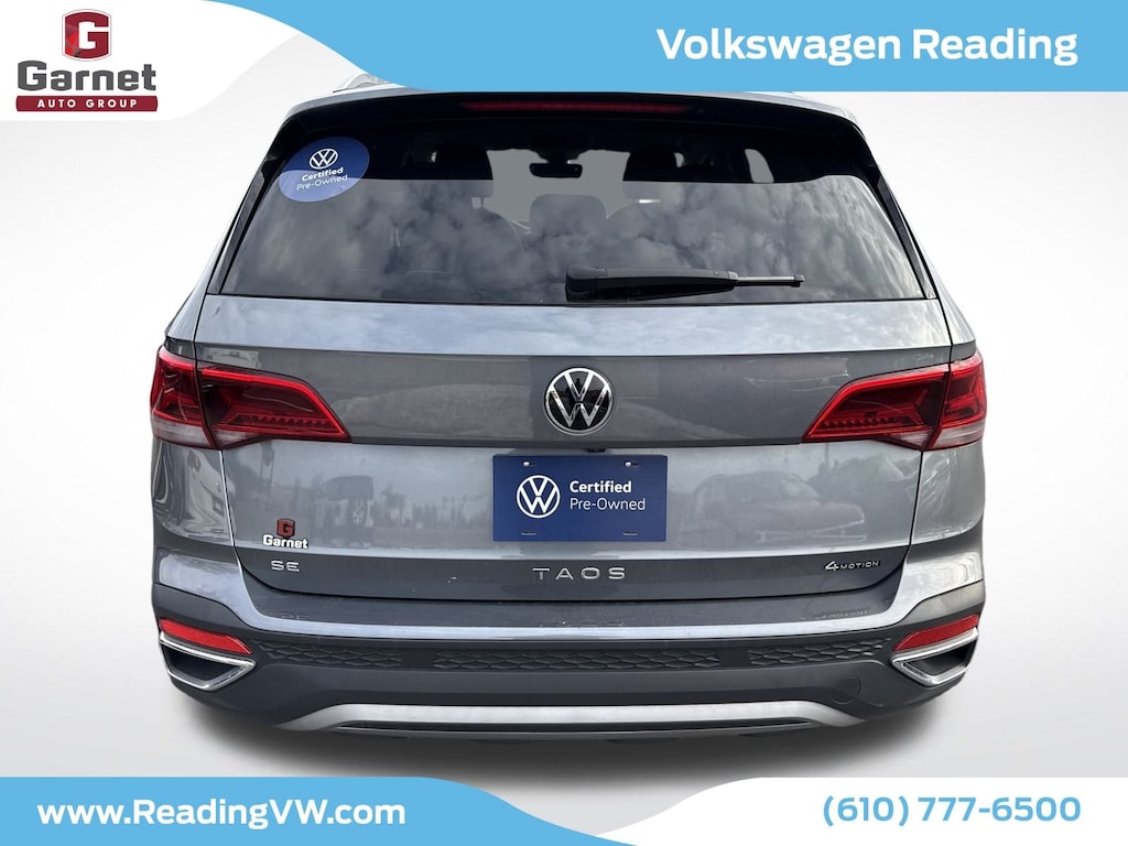 Certified 2022 Volkswagen Taos 1.5T SE SUV