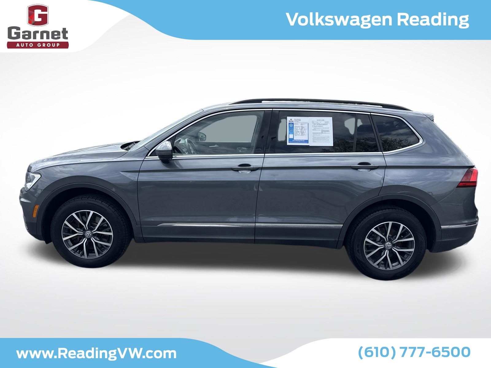 Used 2020 Volkswagen Tiguan SE R-LINE BLACK with VIN 3VV2B7AX8LM068038 for sale in Leesport, PA