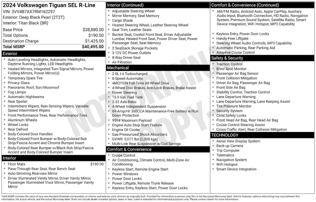 Used 2024 Volkswagen Tiguan 2.0T SEL R-Line SUV
