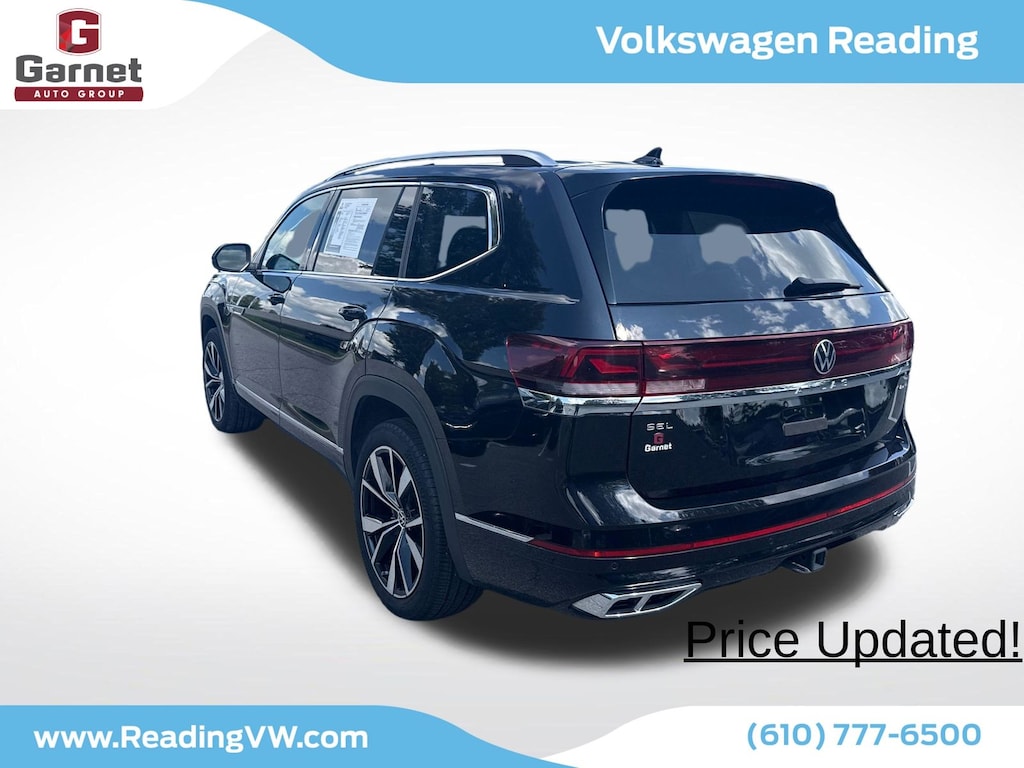 Certified 2025 Volkswagen Atlas 2.0T SEL Premium R-Line SUV