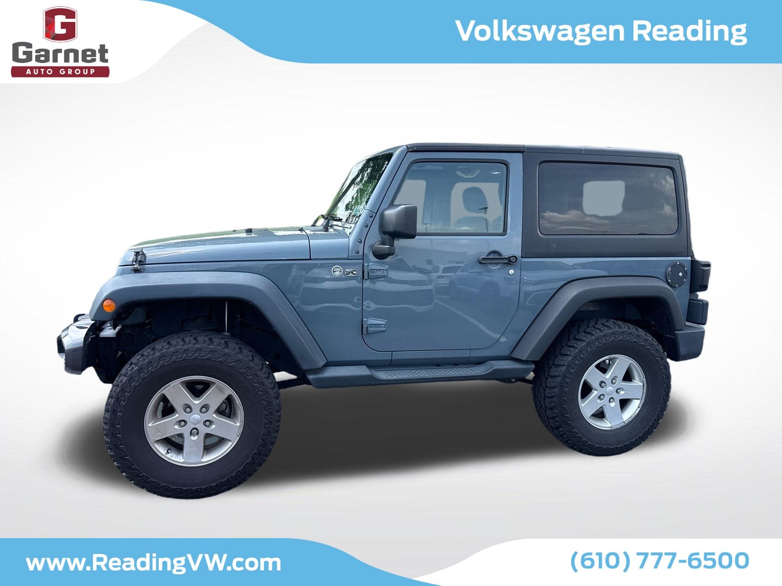 Used 2014 Jeep Wrangler Sport with VIN 1C4GJWAG4EL276603 for sale in Leesport, PA
