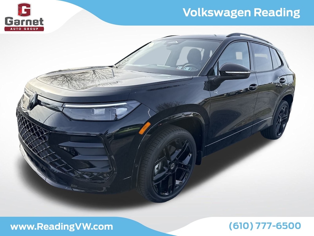 New 2026 Volkswagen Tiguan 2.0T SE R-Line Black SUV