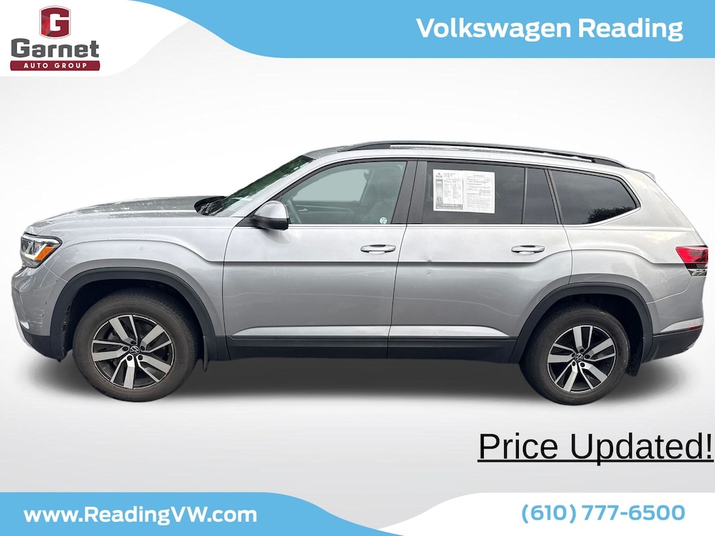 Used 2022 Volkswagen Atlas 2.0T SE SUV