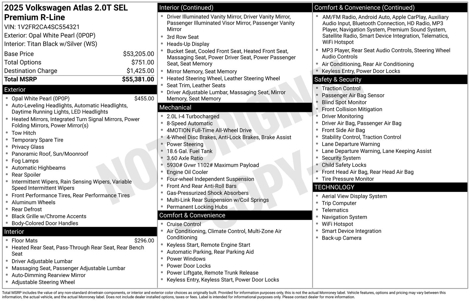 2025 Volkswagen Atlas SUV 