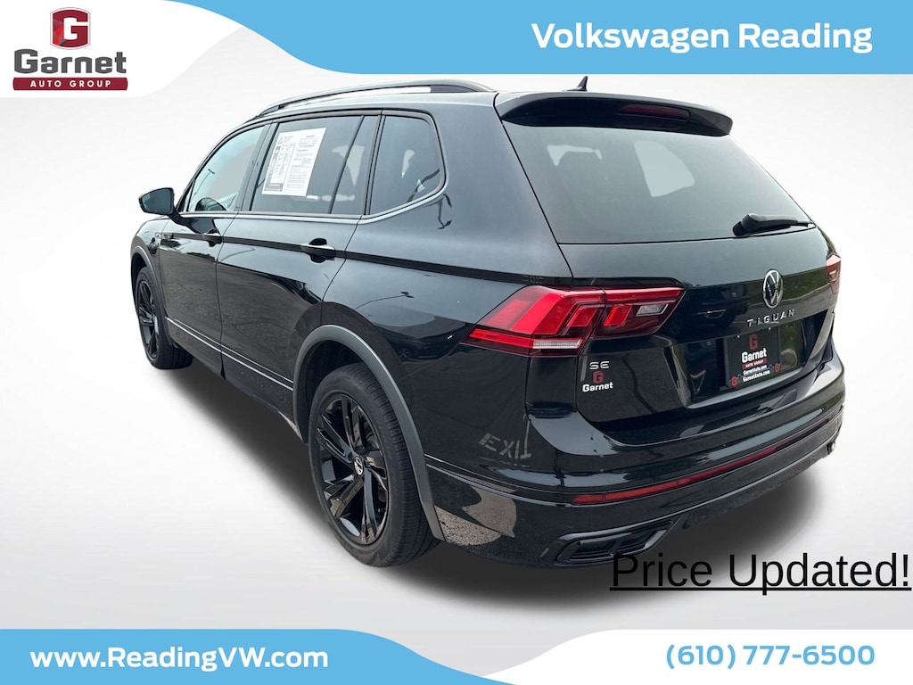 Certified 2023 Volkswagen Tiguan 2.0T SE R-Line Black SUV