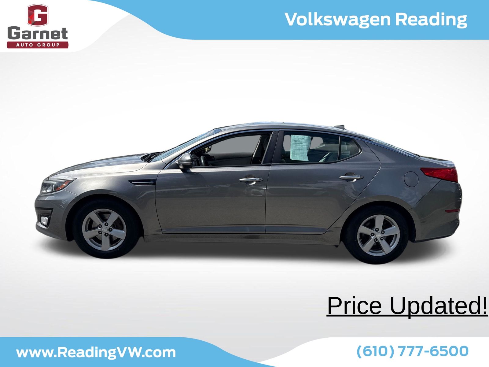 Used 2014 Kia Optima LX with VIN 5XXGM4A74EG318490 for sale in West Chester, PA