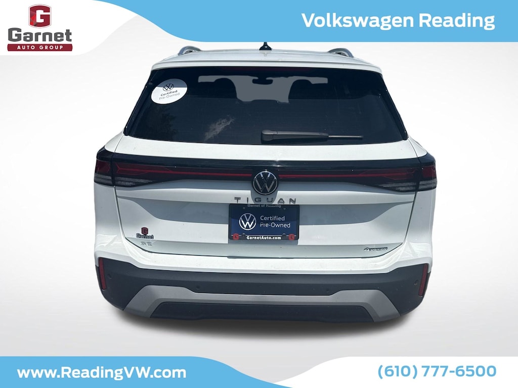 Certified 2025 Volkswagen Tiguan 2.0T SE SUV