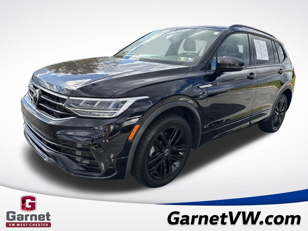 Used 2022 Volkswagen Tiguan 2.0T SE R-Line Black SUV