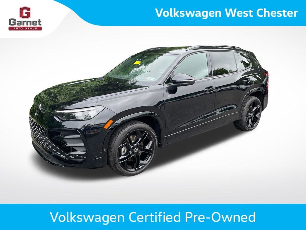 Certified 2025 Volkswagen Tiguan 2.0T SE R-Line Black SUV