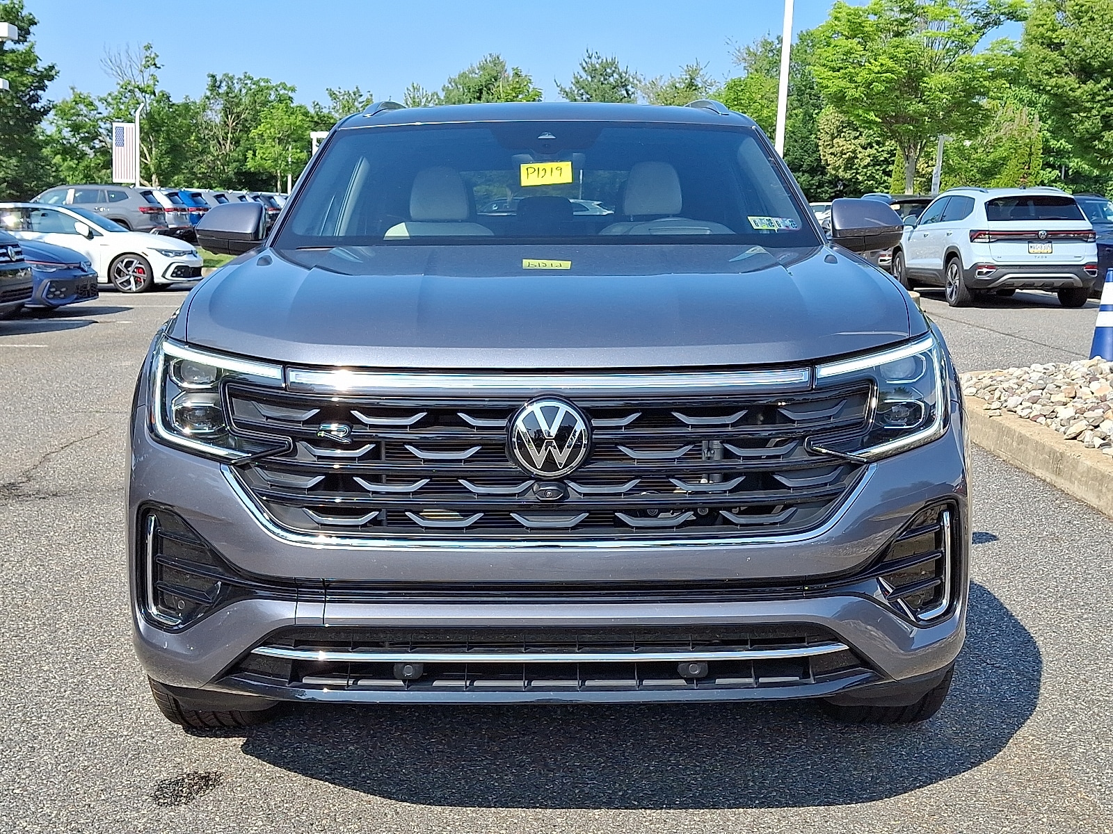 Certified 2025 Volkswagen Atlas Cross Sport SEL Premium R-LINE with VIN 1V2FE2CA1SC201921 for sale in West Chester, PA