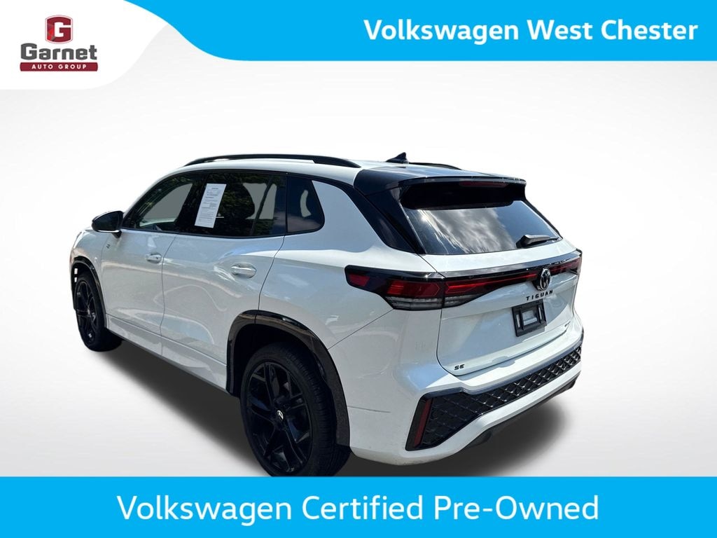 Certified 2025 Volkswagen Tiguan 2.0T SE R-Line Black SUV