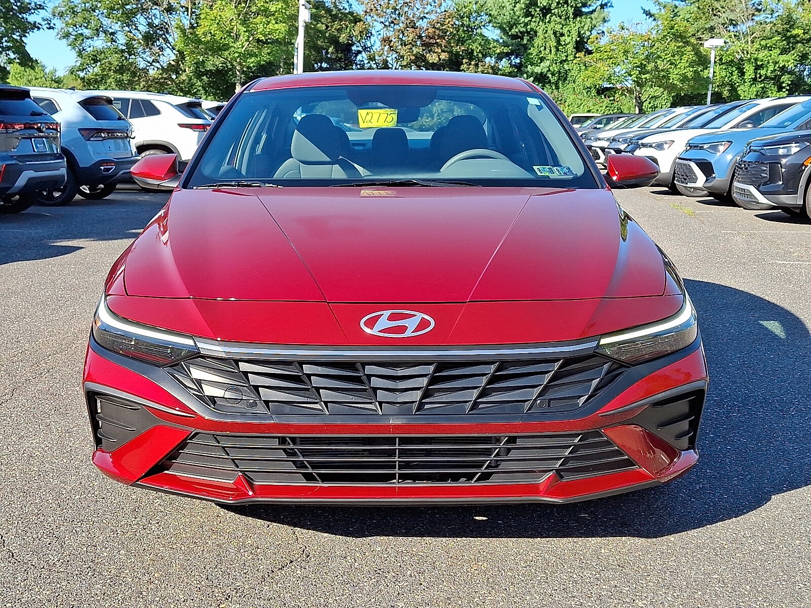 2024 Hyundai Elantra Hybrid Blue photo 2