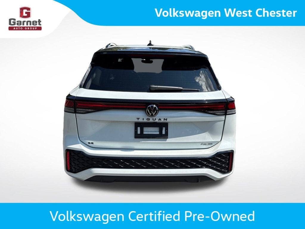 Certified 2025 Volkswagen Tiguan 2.0T SE R-Line Black SUV