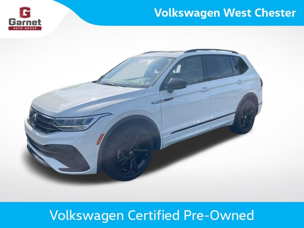 Certified 2024 Volkswagen Tiguan 2.0T SE R-Line Black SUV