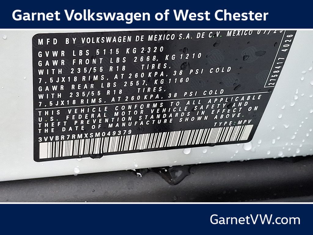 2025 Volkswagen Tiguan S - Photo 10