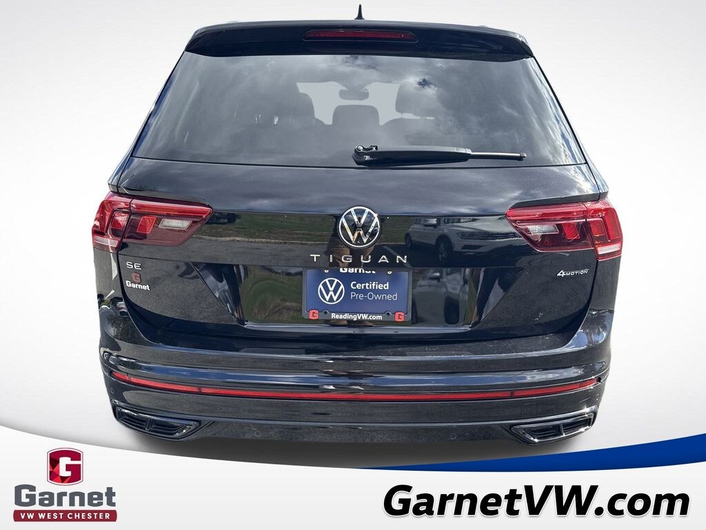 Used 2022 Volkswagen Tiguan 2.0T SE R-Line Black SUV