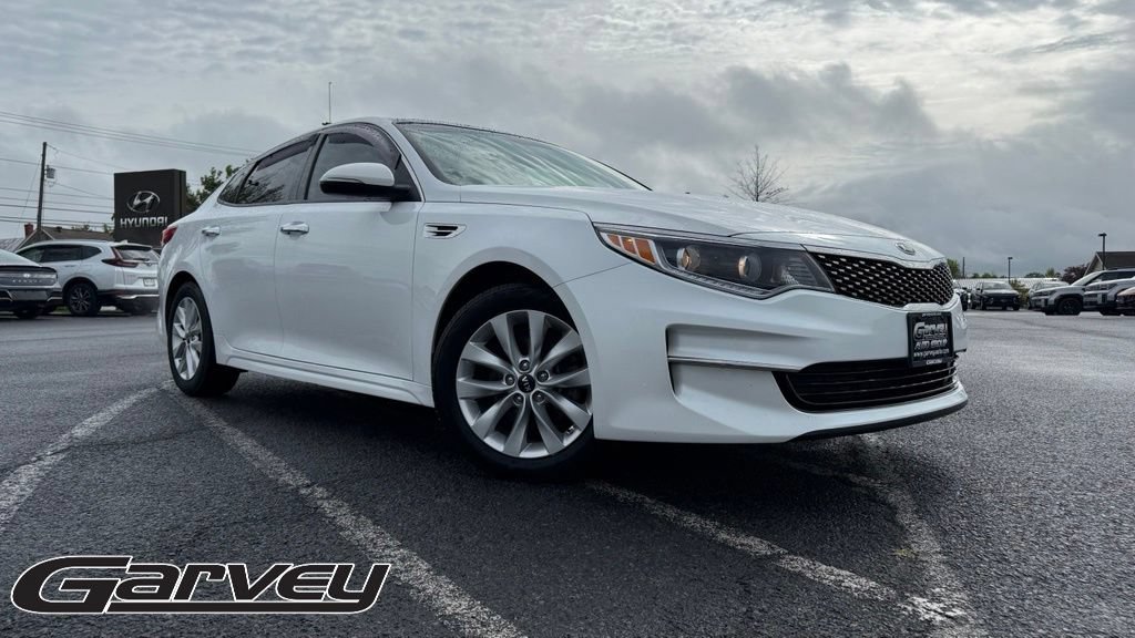 Used 2016 Kia Optima EX with VIN 5XXGU4L39GG099250 for sale in Plattsburgh, NY