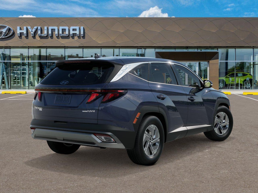 New 2026 Hyundai Tucson Hybrid Blue SUV