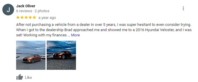 Garvey Hyundai of Plattsburgh review Google