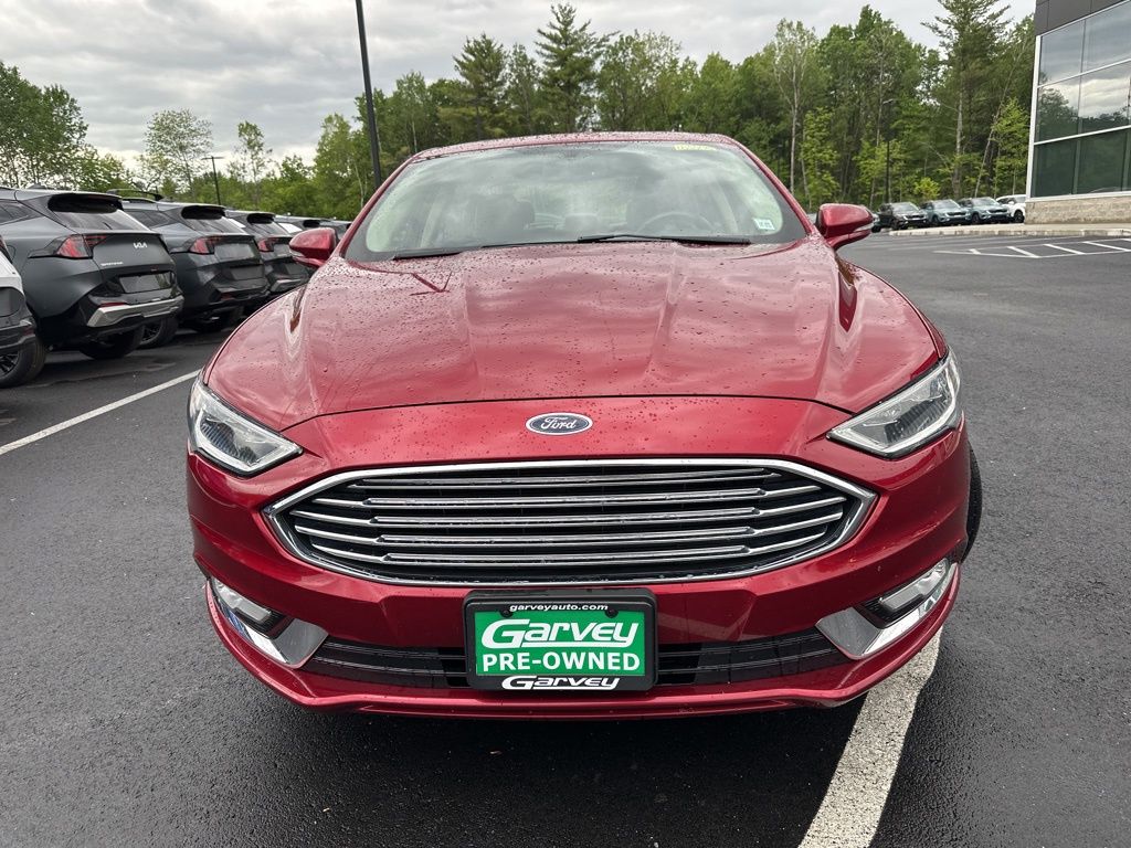 Used 2017 Ford Fusion Hybrid Titanium with VIN 3FA6P0RU0HR308489 for sale in Queensbury, NY