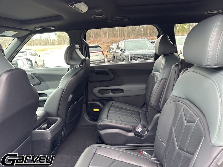 back seat of 2027 Kia Telluride