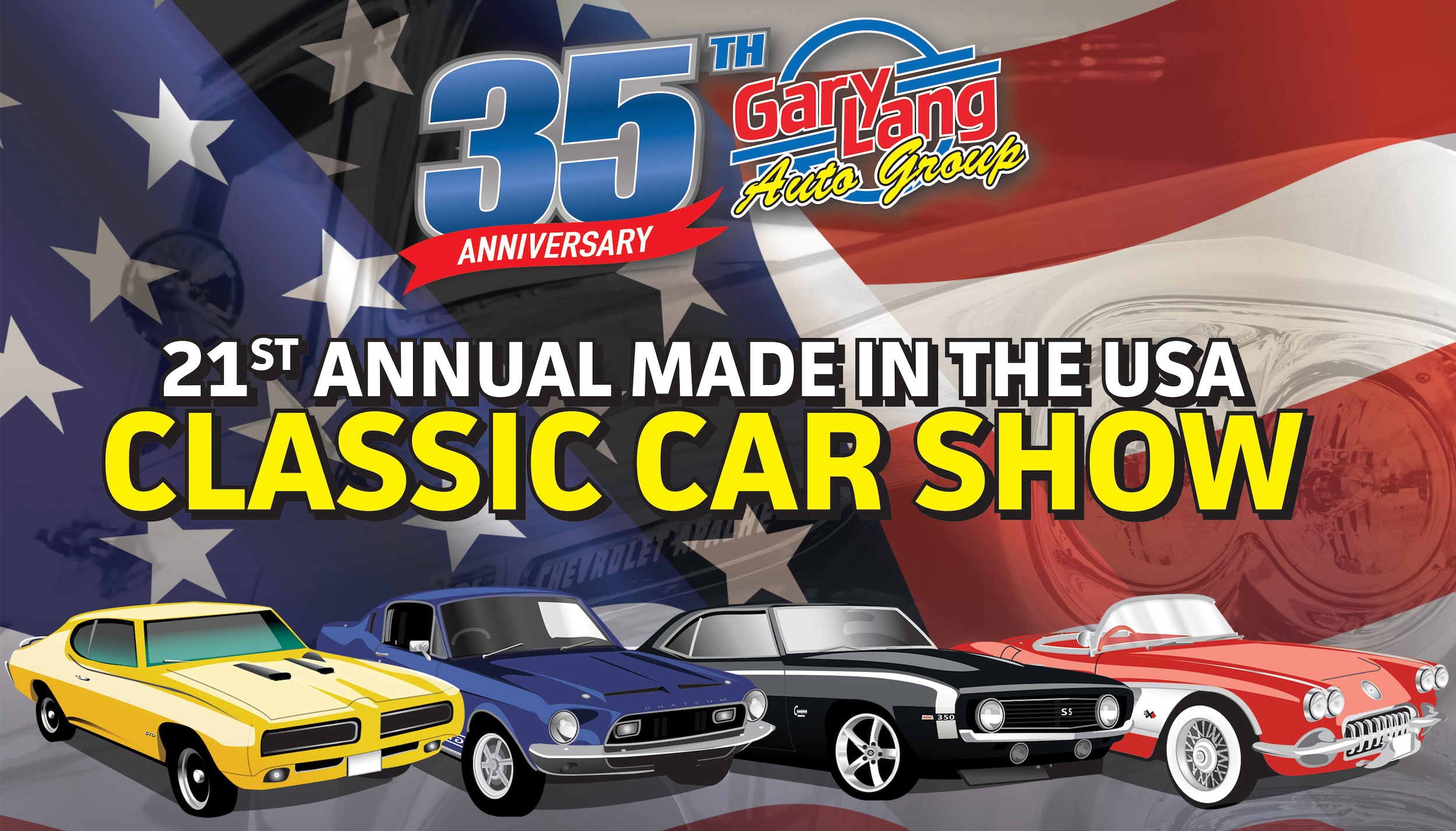 Gary Lang Auto Group 2018 Charity Classic Car Show Information