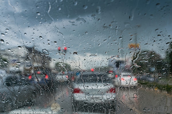 Driving in the rain Car Lights and Wipers Safety