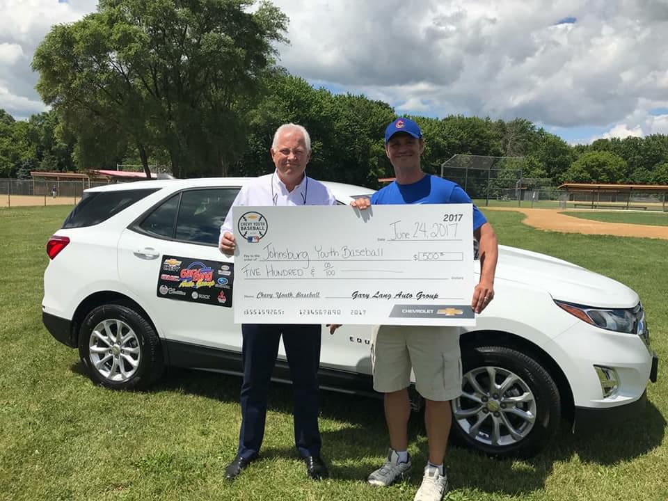 Johnsburg Youth Baseball Fundraiser with Gary Lang Chevrolet | Johnsburg, IL