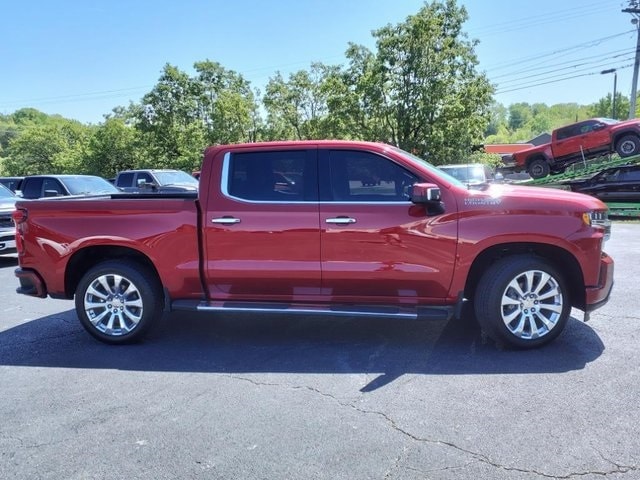 Used 2021 Chevrolet Silverado 1500 High Country with VIN 1GCUYHET8MZ243648 for sale in Clarksville, TN