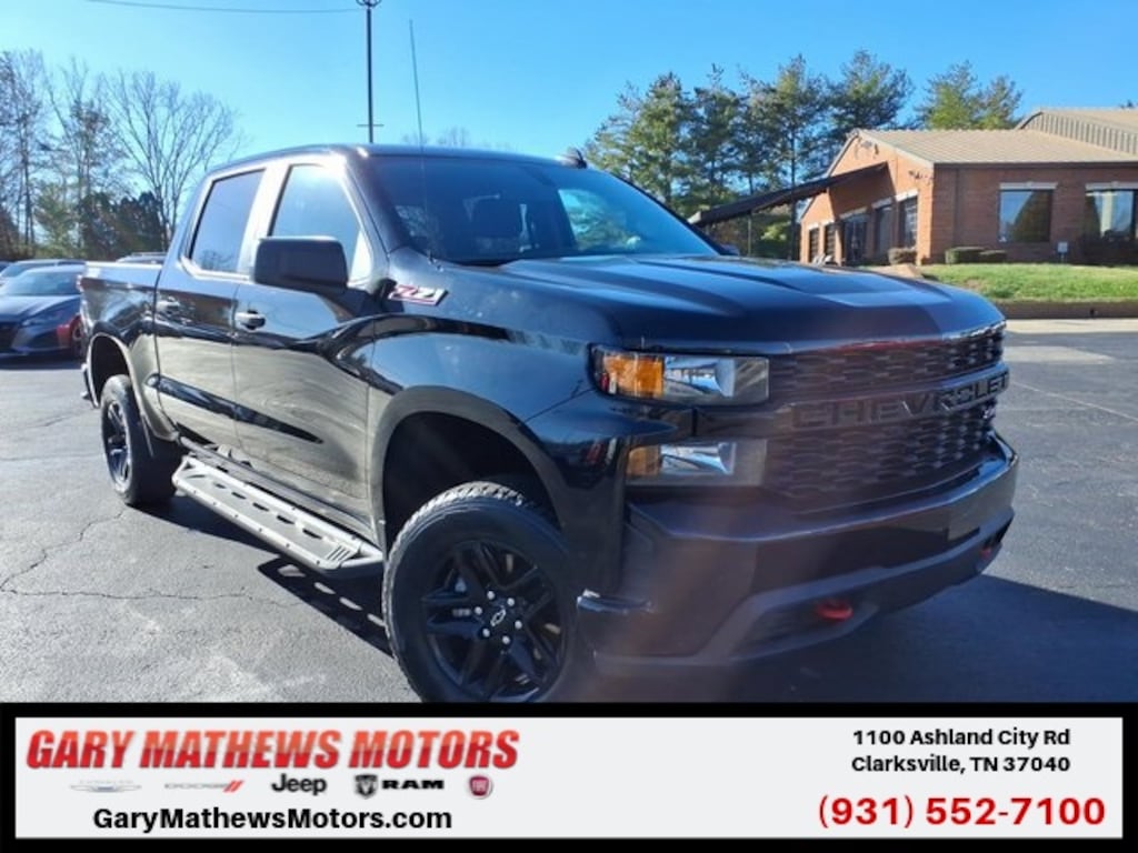 Used 2021 Chevrolet Silverado 1500 Custom Trail Boss Truck