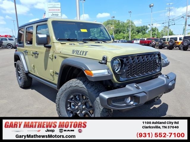 New 2026 Jeep Wrangler 4-DOOR WILLYS