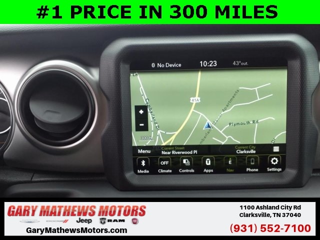 Used 2021 Jeep Gladiator 80TH with VIN 1C6HJTAG9ML526555 for sale in Clarksville, TN