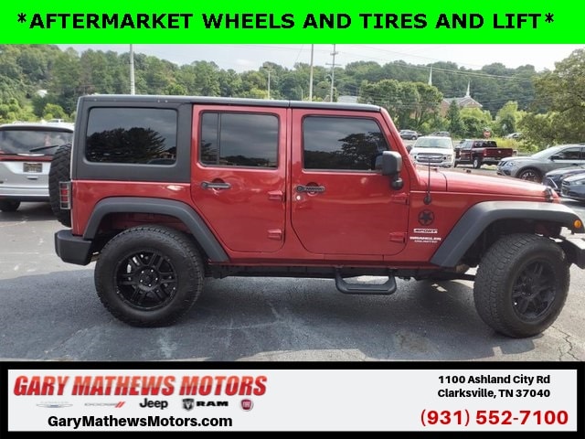 Used 2013 Jeep Wrangler Unlimited Sport with VIN 1C4BJWDG5DL515872 for sale in Clarksville, TN